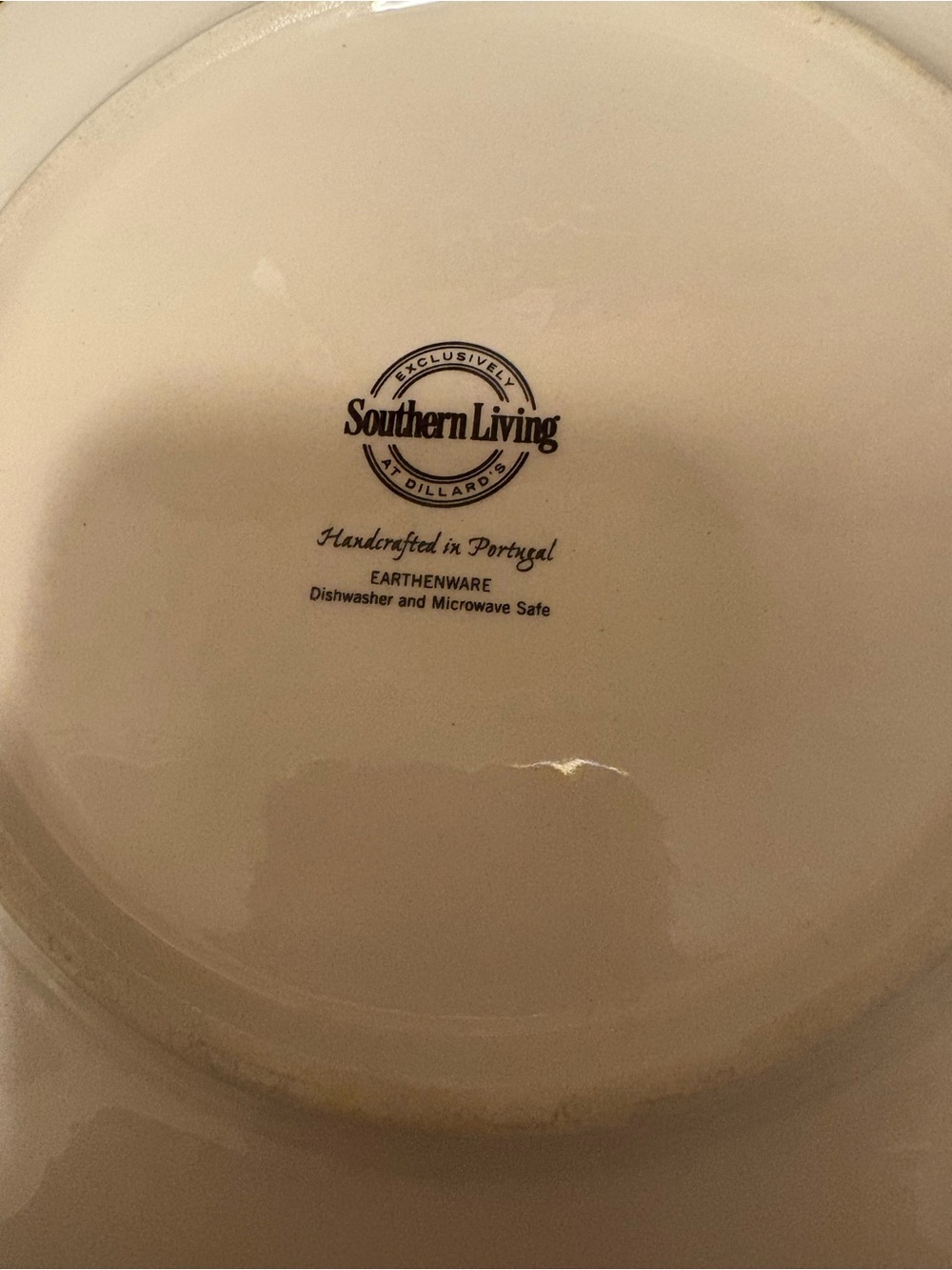Southern Living set of 6 like new salad plates. Handcrafted in Portugal